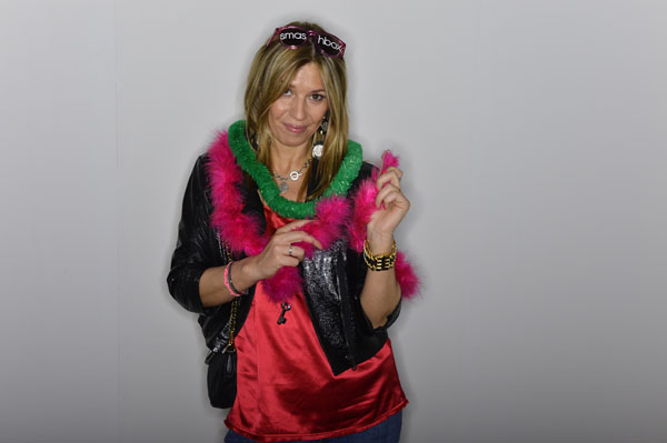 La Fashion Blogger Cristina Lodi al party Smashbox Vanity Fair