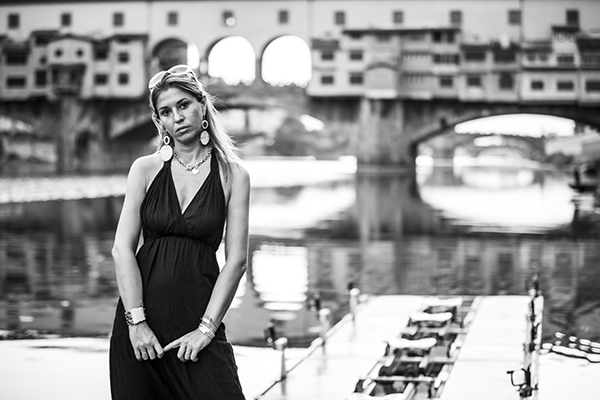 Cristina di 2 Fashion Sisters | Ponte Vecchio | Florence