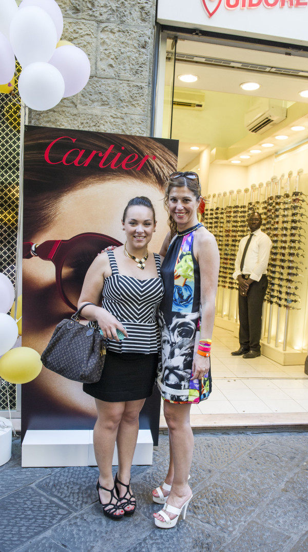 Iris Tinunin Fashion Ambassador Cartier Trinity Eyewear e Cristina Lodi