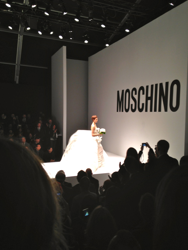 moschino fashion show