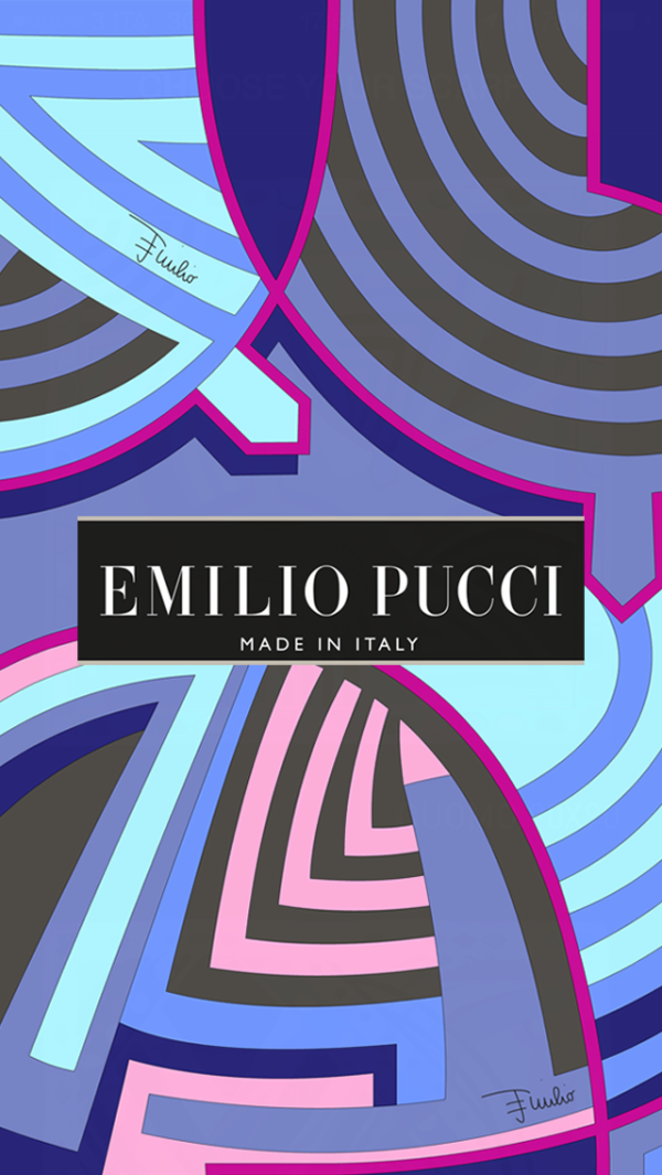 App Emilio Pucci Scarfie, 2 fashion sisters