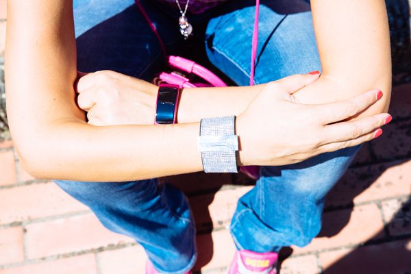 Cristina Lodi, smartwatch, Samsung Gear Fit 2, bracciale le briciole, 2 fashion sisters